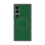 プレミアムスクエアケース with SnapMag［ Dot Circle - Green ］
