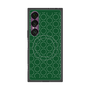 プレミアムスクエアケース with SnapMag［ Dot Circle - Green ］