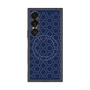 プレミアムスクエアケース with SnapMag［ Dot Circle - Navy ］