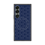 プレミアムスクエアケース with SnapMag［ Dot Circle - Navy ］