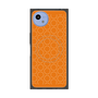 プレミアムスクエアケース with SnapMag［ Dot Circle - Orange ］