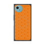 プレミアムスクエアケース with SnapMag［ Dot Circle - Orange ］
