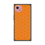 プレミアムスクエアケース with SnapMag［ Dot Circle - Orange ］