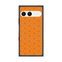プレミアムスクエアケース with SnapMag［ Dot Circle - Orange ］
