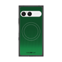 プレミアムスクエアケース with SnapMag［ Dot Gradation - Green ］