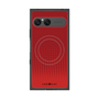 プレミアムスクエアケース with SnapMag［ Dot Gradation - Red ］
