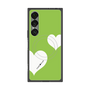 プレミアムスクエアケース with SnapMag［ Two Hearts - Green ］