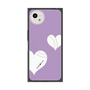 プレミアムスクエアケース with SnapMag［ Two Hearts - Purple ］