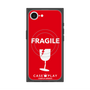 プレミアムスクエアケース with SnapMag［ FRAGILE - Red ］