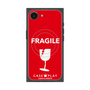 プレミアムスクエアケース with SnapMag［ FRAGILE - Red ］