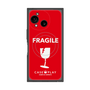 プレミアムスクエアケース with SnapMag［ FRAGILE - Red ］