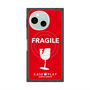 プレミアムスクエアケース with SnapMag［ FRAGILE - Red ］