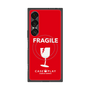 プレミアムスクエアケース with SnapMag［ FRAGILE - Red ］