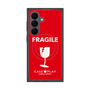 プレミアムスクエアケース with SnapMag［ FRAGILE - Red ］