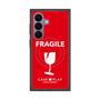 プレミアムスクエアケース with SnapMag［ FRAGILE - Red ］