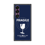 プレミアムスクエアケース with SnapMag［ FRAGILE - Navy ］