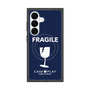 プレミアムスクエアケース with SnapMag［ FRAGILE - Navy ］