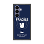 プレミアムスクエアケース with SnapMag［ FRAGILE - Navy ］