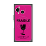 プレミアムスクエアケース with SnapMag［ FRAGILE - Pink ］