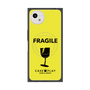 プレミアムスクエアケース with SnapMag［ FRAGILE - Yellow ］