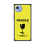 プレミアムスクエアケース with SnapMag［ FRAGILE - Yellow ］