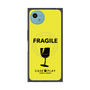 プレミアムスクエアケース with SnapMag［ FRAGILE - Yellow ］