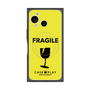 プレミアムスクエアケース with SnapMag［ FRAGILE - Yellow ］