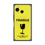 プレミアムスクエアケース with SnapMag［ FRAGILE - Yellow ］