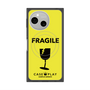 プレミアムスクエアケース with SnapMag［ FRAGILE - Yellow ］