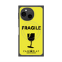 プレミアムスクエアケース with SnapMag［ FRAGILE - Yellow ］