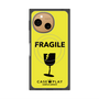 プレミアムスクエアケース with SnapMag［ FRAGILE - Yellow ］