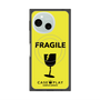 プレミアムスクエアケース with SnapMag［ FRAGILE - Yellow ］