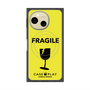 プレミアムスクエアケース with SnapMag［ FRAGILE - Yellow ］