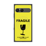 プレミアムスクエアケース with SnapMag［ FRAGILE - Yellow ］
