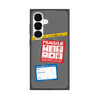 プレミアムスクエアケース with SnapMag［ FRAGILE Stickers - Gray ］