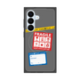 プレミアムスクエアケース with SnapMag［ FRAGILE Stickers - Gray ］