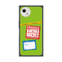 プレミアムスクエアケース with SnapMag［ FRAGILE Stickers - Green ］