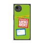 プレミアムスクエアケース with SnapMag［ FRAGILE Stickers - Green ］