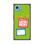 プレミアムスクエアケース with SnapMag［ FRAGILE Stickers - Green ］