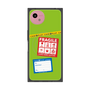 プレミアムスクエアケース with SnapMag［ FRAGILE Stickers - Green ］