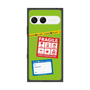 プレミアムスクエアケース with SnapMag［ FRAGILE Stickers - Green ］