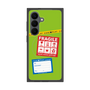 プレミアムスクエアケース with SnapMag［ FRAGILE Stickers - Green ］