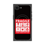 プレミアムスクエアケース with SnapMag［ FRAGILE Sticker - Black ］