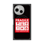 プレミアムスクエアケース with SnapMag［ FRAGILE Sticker - Black ］