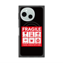 プレミアムスクエアケース with SnapMag［ FRAGILE Sticker - Black ］