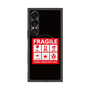 プレミアムスクエアケース with SnapMag［ FRAGILE Sticker - Black ］