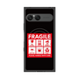 プレミアムスクエアケース with SnapMag［ FRAGILE Sticker - Black ］