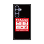 プレミアムスクエアケース with SnapMag［ FRAGILE Sticker - Black ］