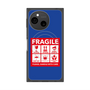 プレミアムスクエアケース with SnapMag［ FRAGILE Sticker - Blue ］
