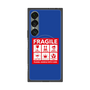 プレミアムスクエアケース with SnapMag［ FRAGILE Sticker - Blue ］